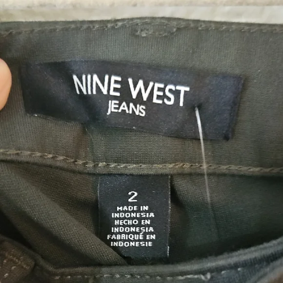 Nine West Forest Grammercy Sprucewood Skinny Pant - 2 - Picture 5 of 5